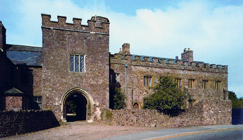 Lower East Court at Tiverton Castle